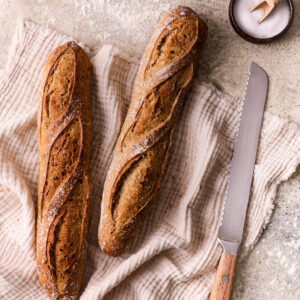 baguettes aux graines entière