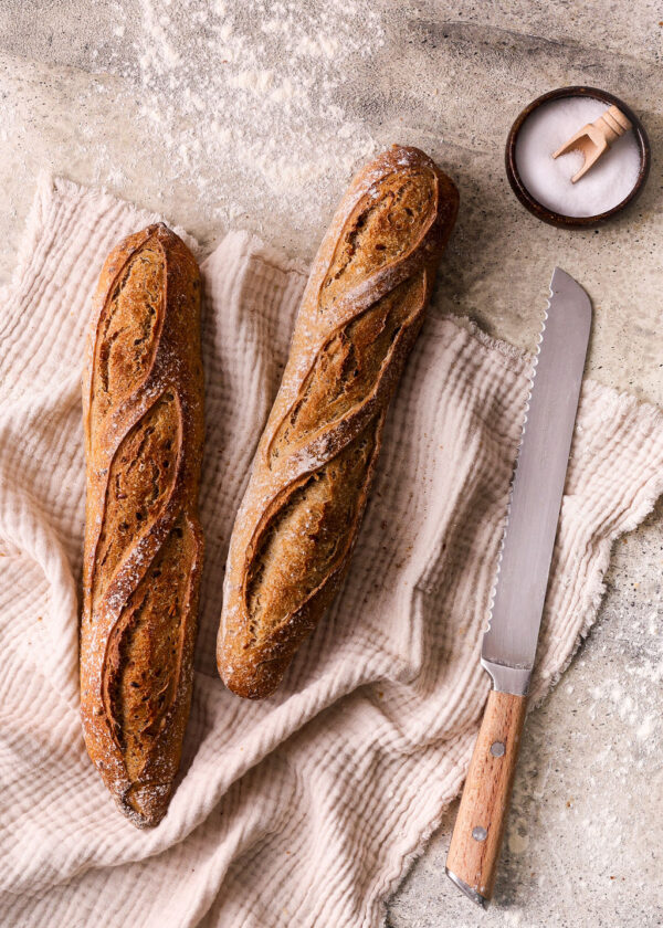 baguettes aux graines entière